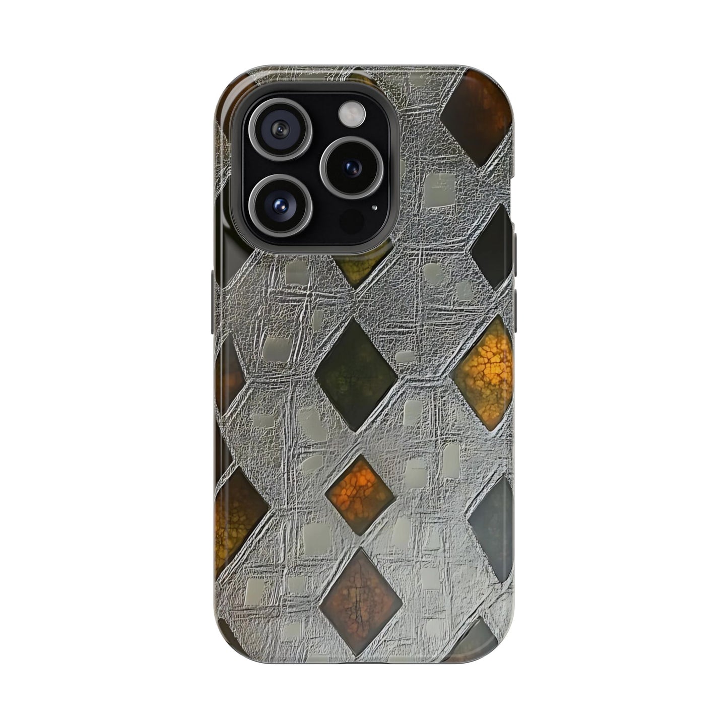 Magnetic Tough Cases for iPhone - VINTAGE MOTIF NUMBER FOURTEEN