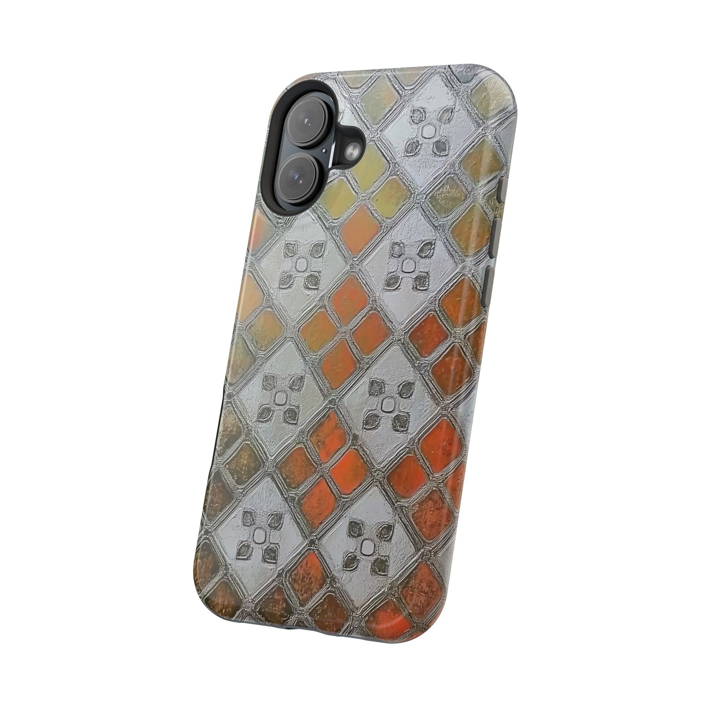 Magnetic Tough Cases for iPhone - VINTAGE MOTIF NUMBER SEVEN