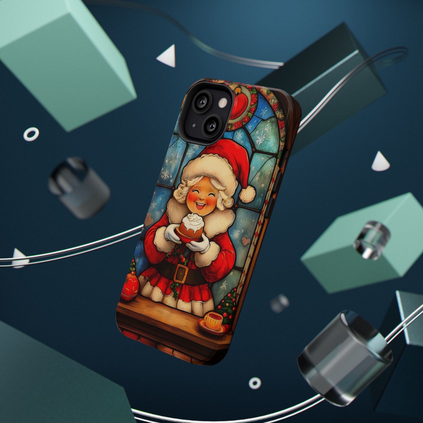 Tough Cases for iPhone - VINTAGE CHRISTMAS MOTIF NUMBER NINETYSEVEN