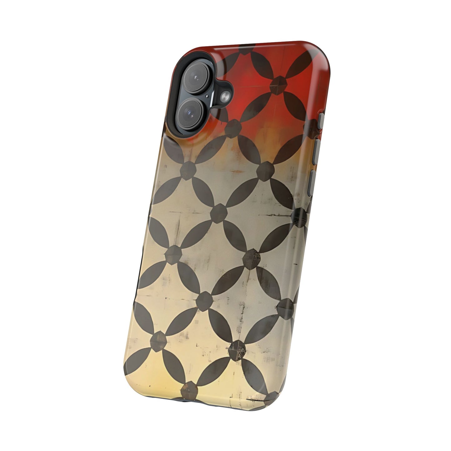 Magnetic Tough Cases for iPhone - VINTAGE MOTIF NUMBER THIRTYTWO