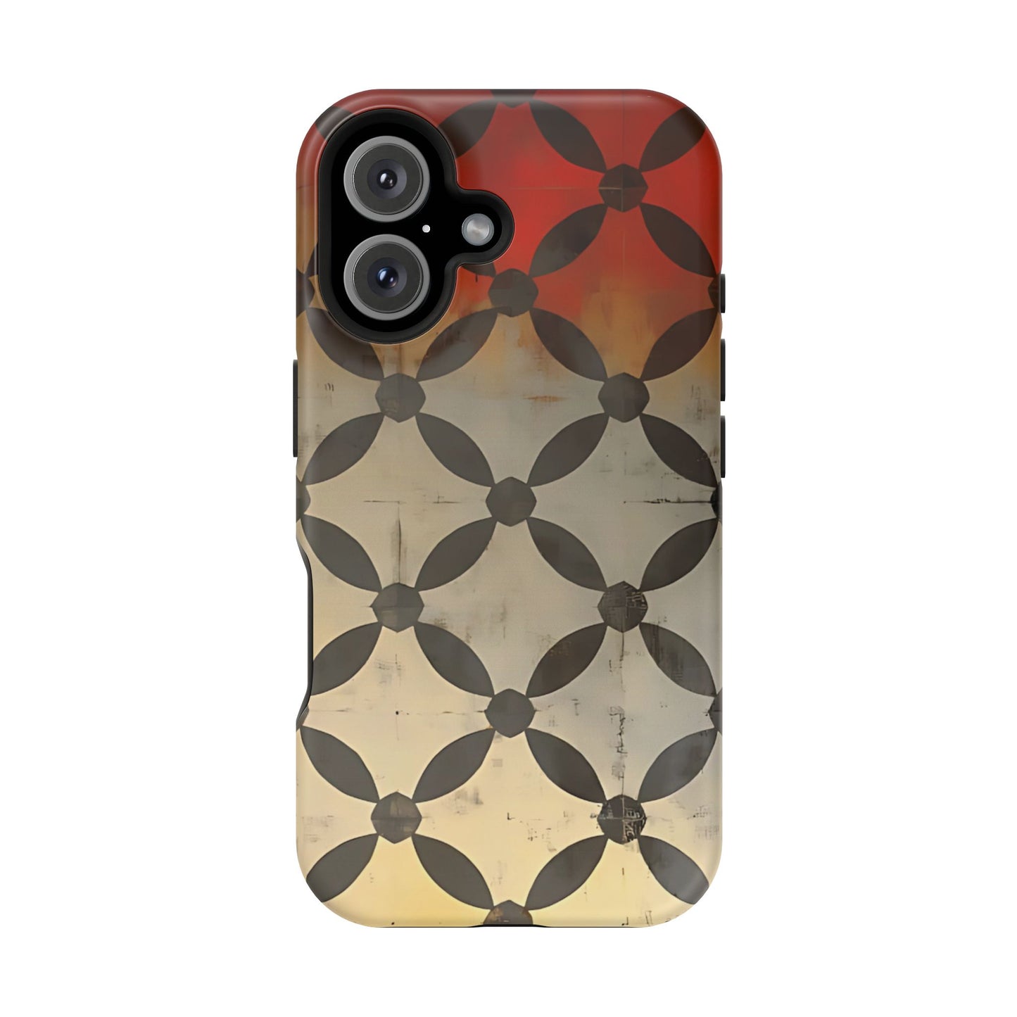 Magnetic Tough Cases for iPhone - VINTAGE MOTIF NUMBER THIRTYTWO