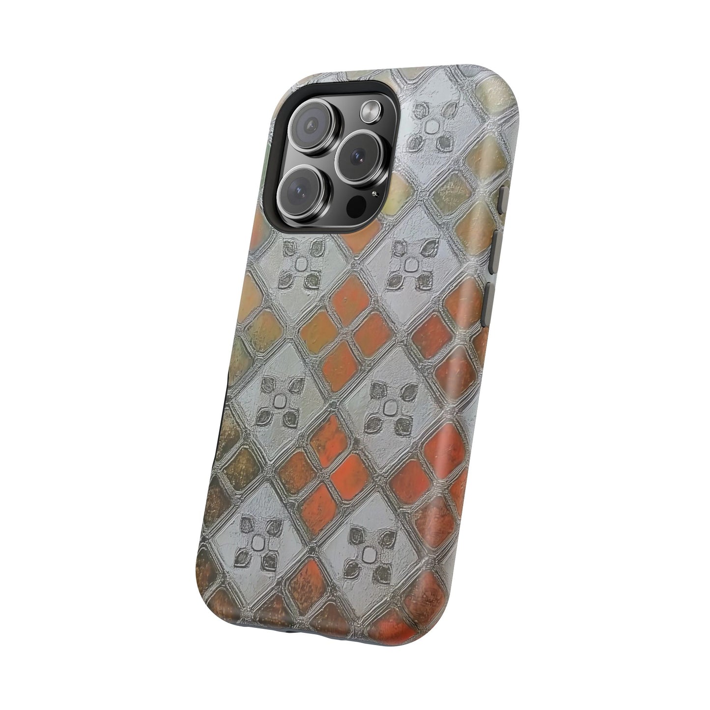 Magnetic Tough Cases for iPhone - VINTAGE MOTIF NUMBER SEVEN