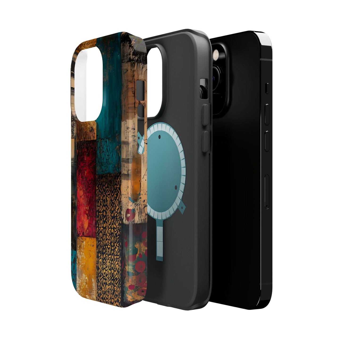 Magnetic Tough Cases for iPhone - VINTAGE MOTIF NUMBER FIFTYEIGHT