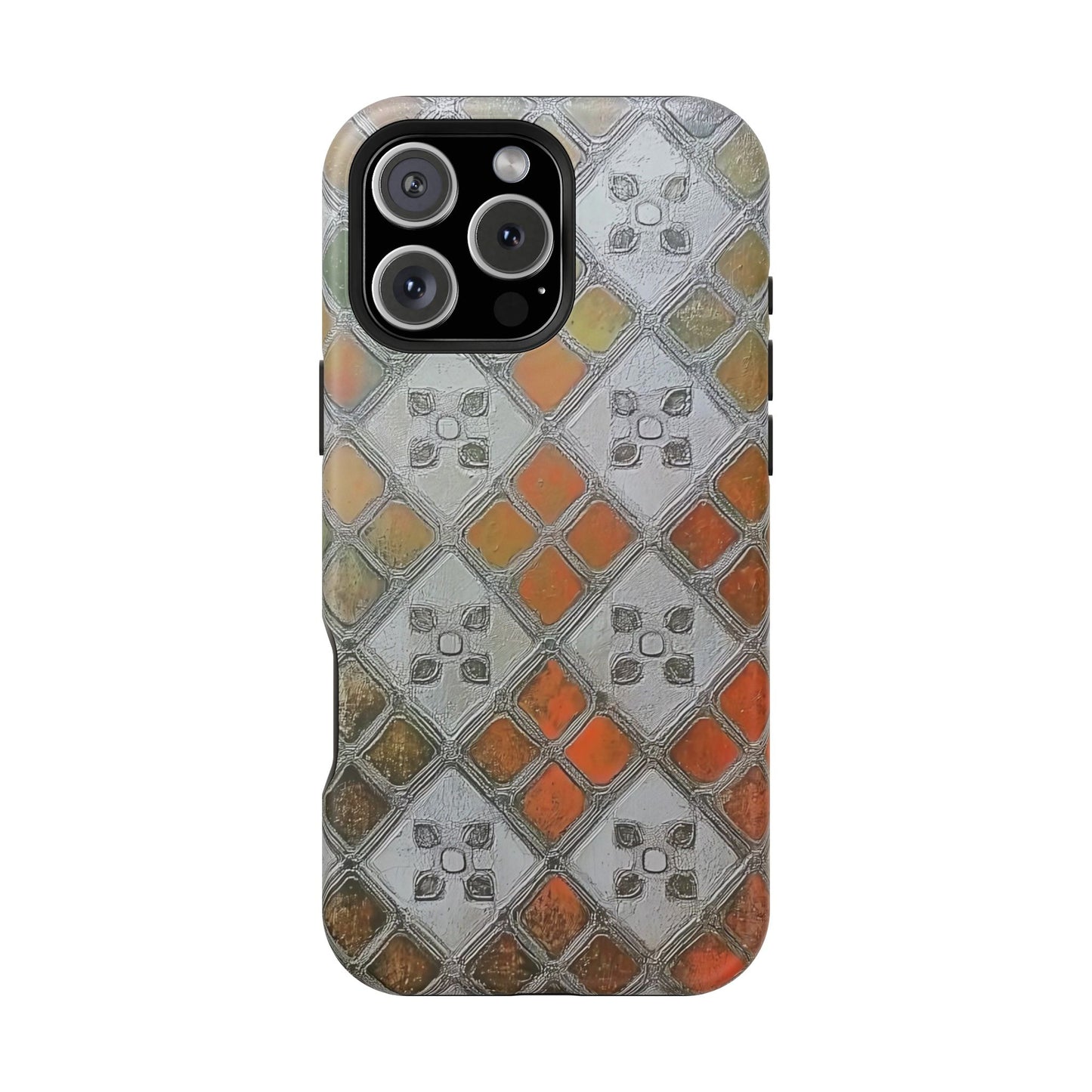 Magnetic Tough Cases for iPhone - VINTAGE MOTIF NUMBER SEVEN