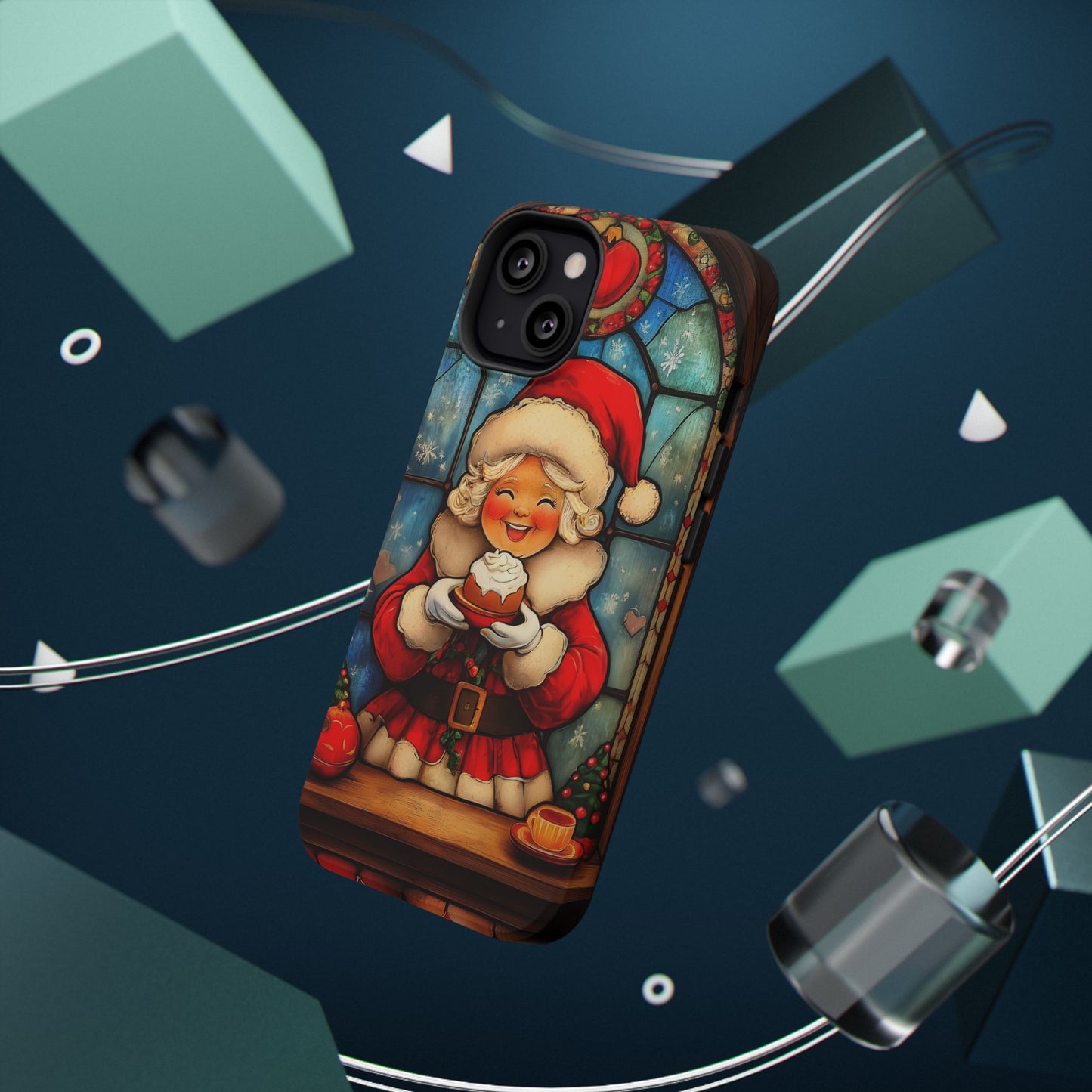 Tough Cases for iPhone - VINTAGE CHRISTMAS MOTIF NUMBER NINETYSEVEN