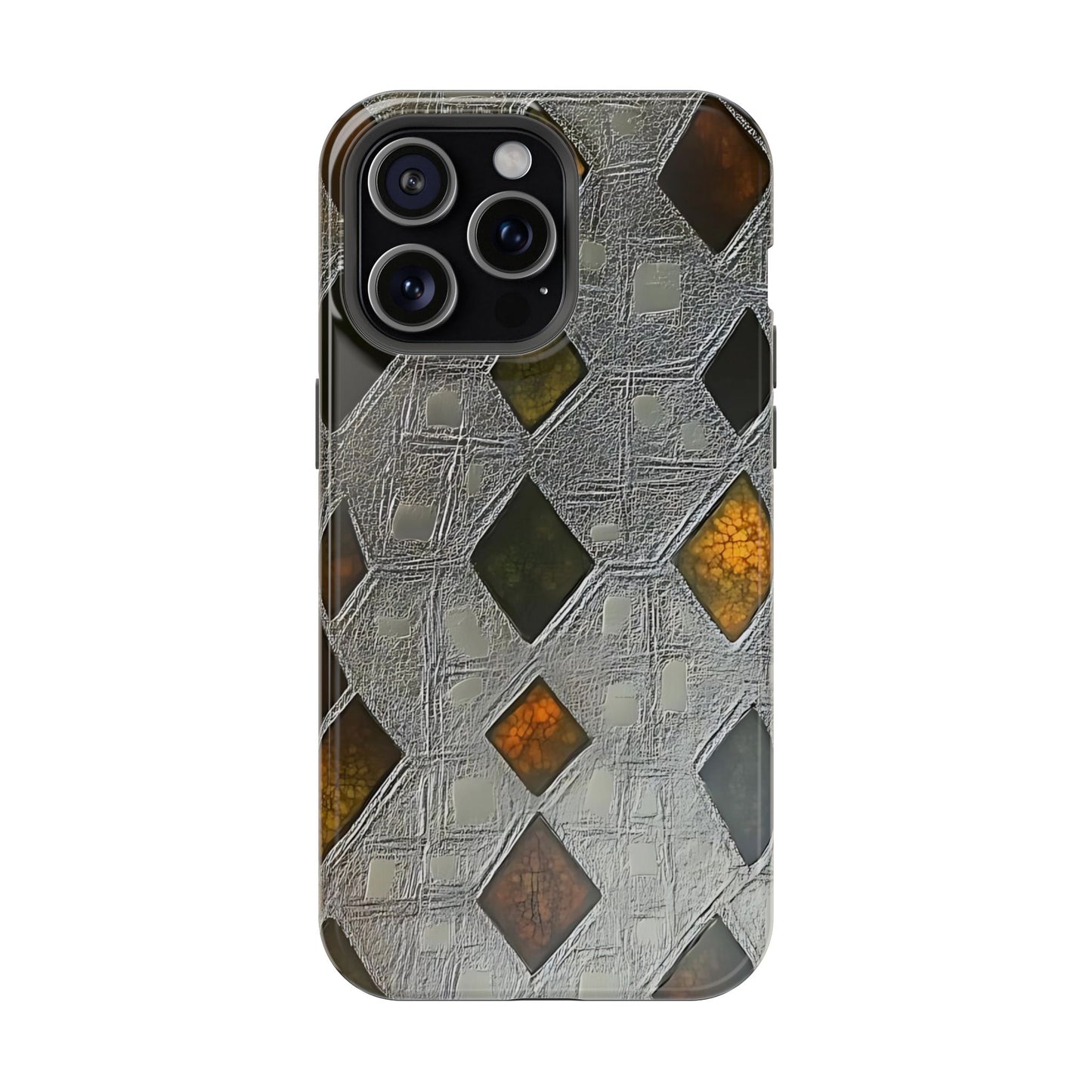 Magnetic Tough Cases for iPhone - VINTAGE MOTIF NUMBER FOURTEEN