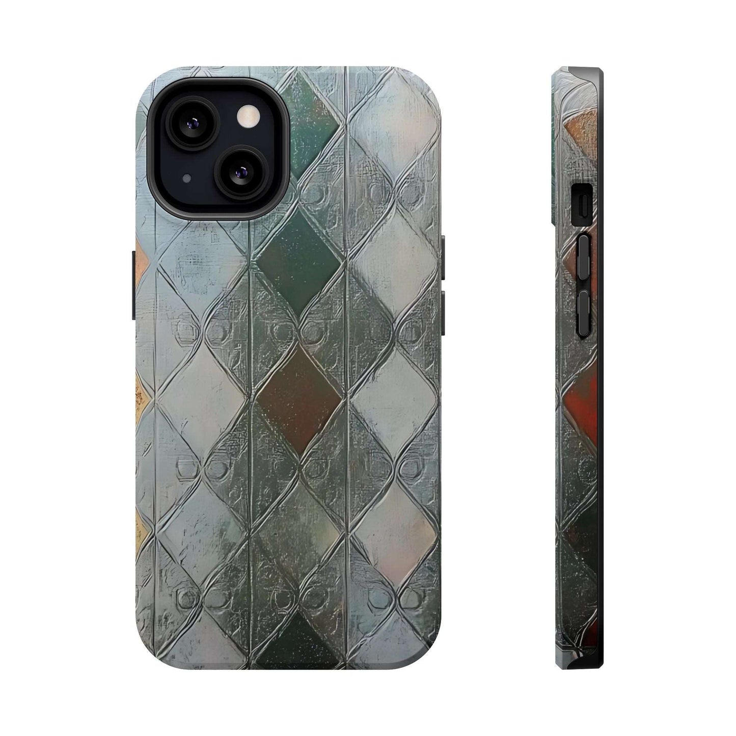 Magnetic Tough Cases for iPhone - VINTAGE MOTIF NUMBER EIGHT