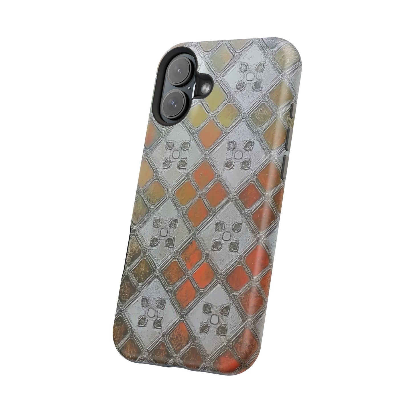 Magnetic Tough Cases for iPhone - VINTAGE MOTIF NUMBER SEVEN