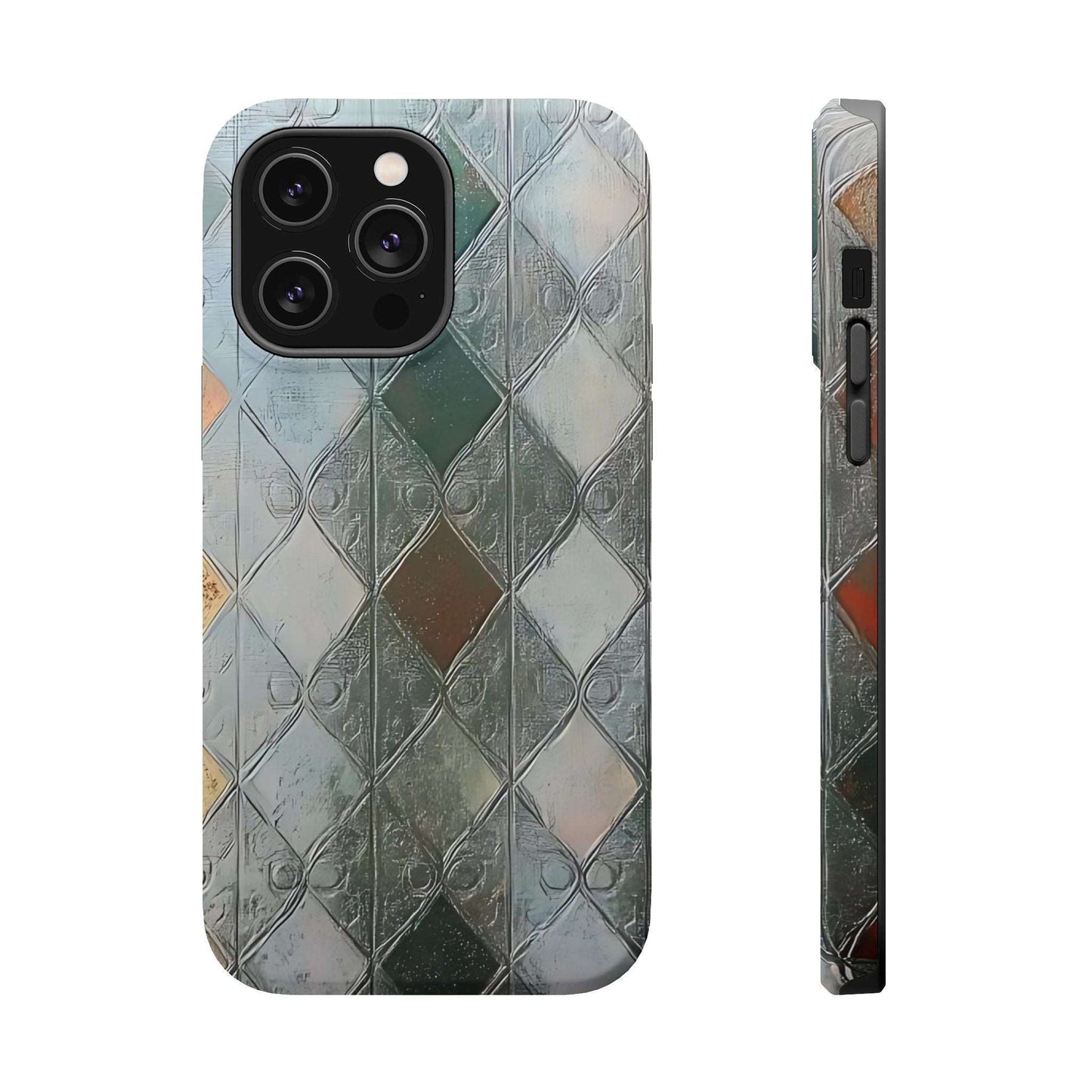 Magnetic Tough Cases for iPhone - VINTAGE MOTIF NUMBER EIGHT